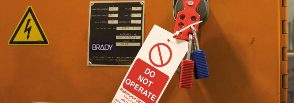 Logout Tagout procedura